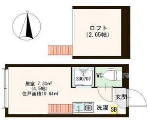 ハーモニーテラス幸町の物件間取画像